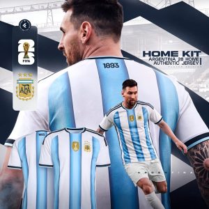 Argentina 2026 World Cup Home Jersey – Player Edition